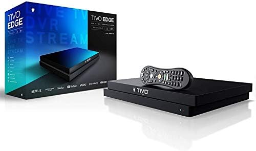 קצה Tivo עבור כבל ערך 549.99 $) | טלוויזיה בכבלים, DVR וזרם נגן מדיה 4K UHD עם Dolby Vision HDR ו- Dolby